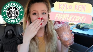 KYLO REN FRAPPUCCINO || STAR WARS THE RISE OF SKYWALKER || STARBUCKS