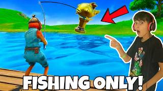 THE FISHING LOOT *ONLY* CHALLENGE IN FORTNITE! screenshot 1
