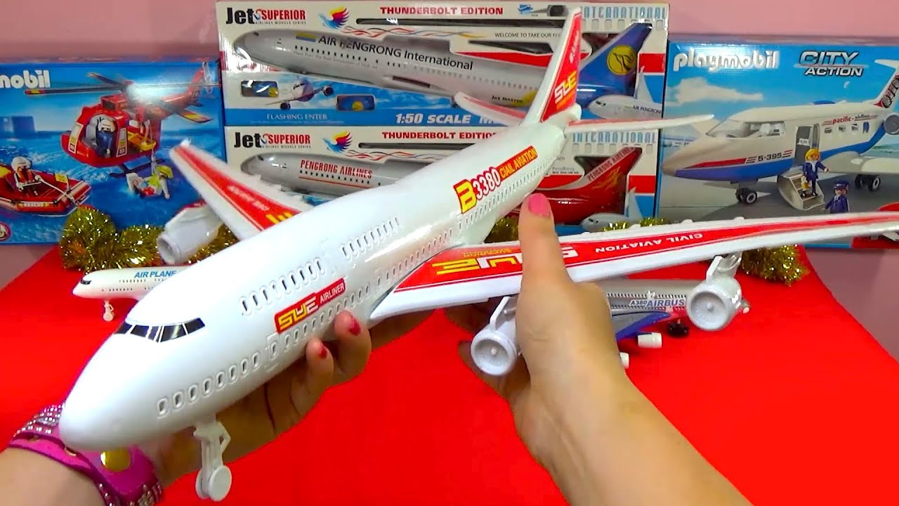 UNBOXING BEST PLANES: Boeing 757 777 787 Airbus 300 350 380 BELUGA DHL Spain USA India Canada models