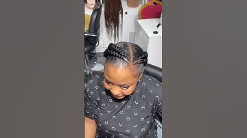 Easy 4 Cornrow All Back