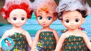 ละครสั้นเด็กโข่ง ตอน เจ้าหญิงอันนาเป็นเหา ของเล่นตุ๊กตา Baby Doll Toys Story