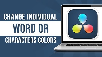 How To Change Individual Word & Character Colours In Davinci Resolve