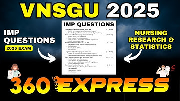 VNSGU bsc verpleegkunde | verpleegkundig onderzoek en statistieken | BSC VERPLEEGKUNDE 7e SEM | b...