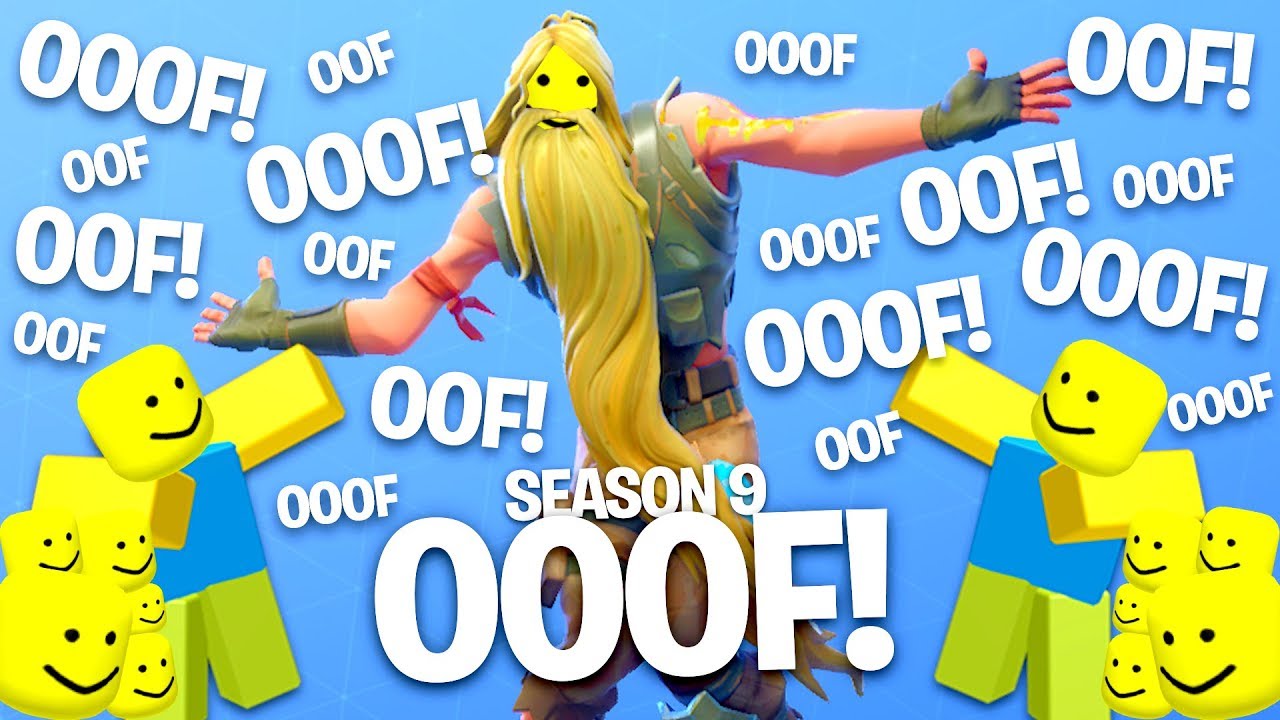 Fortnite Dances But With The Ooof Sound Season 9 Roblox Death Sound Youtube - fortnite dances but with the ooof sound roblox death sound