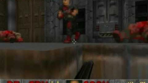 Doom II Map 02 Underhalls UV-100% completion