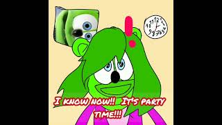 Christmas Party With Gummy Bomba And Gummy Strawberryvery Old