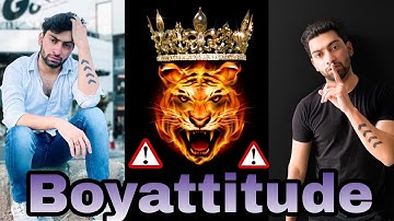 Boyattitude 😏 | Attitude 🥀 | Gouravchoudhary | Gouravch2 | Bgmi | Shayari | Status | pglutiktok