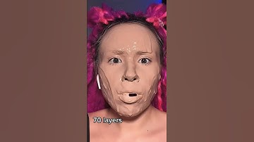 100 layers of foundation✨