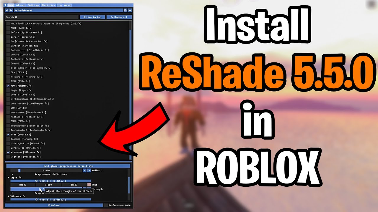 How To Install ReShade In ROBLOX V5 5 0 Latest Version Full Guide 