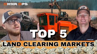 The Best Land Clearing Markets: Where You Can Hit 7 Figures
