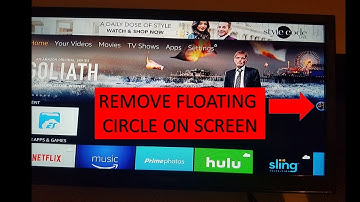 Remove Floating Circle on the TV screen - ES file explorer fix