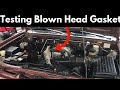 Testing a bad head gasket