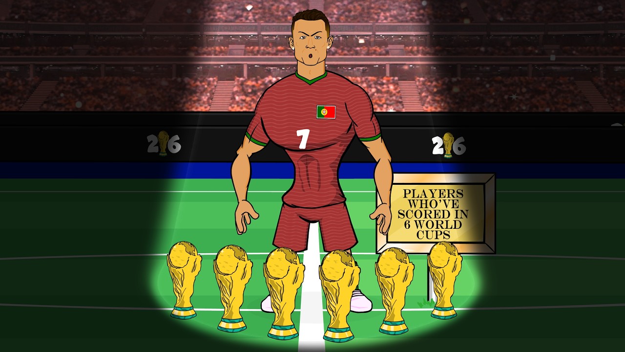 RONALDO SCORES IN 6 WORLD CUPS😲 (Portugal 5-0 Uzbekistan Highlights)