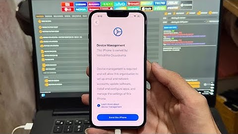 IOS 26 MDM [ Remote Management Lock ] Bypass Unlock Tool 
