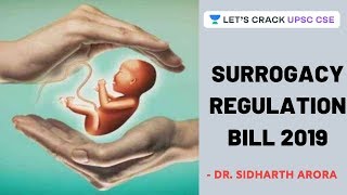 Surrogacy Regulation Bill 2019 | Most Expected Polity Current Affairs for UPSC CSE 2020/2021