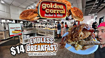 Golden Corral Endless Breakfast Buffet – $13.99 for 100+ Items!