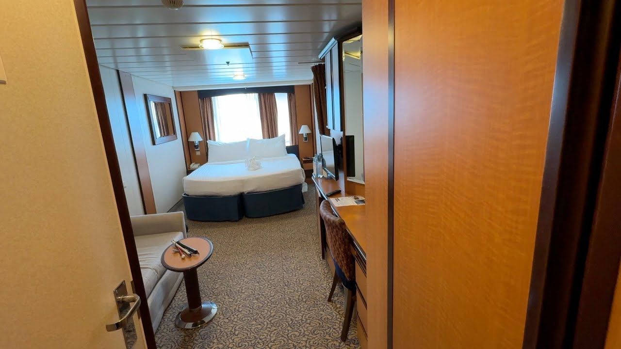 Royal Caribbean Serenade Of The Seas Spacious Ocean View Stateroom Tour ...