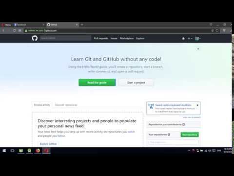 how to use github with team in android studio for making app - YouTube