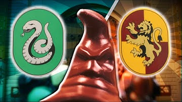 LEGO Harry Potter - Slytherin or Gryffindor? - The Sorting Hat (stop-motion)