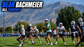 Every QB Throw From BYU Fall Camp