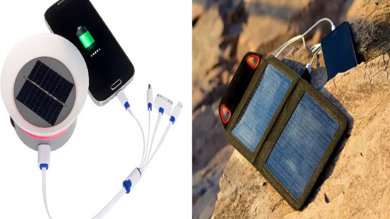 Benefits of Portable and Rollable Solar chargers