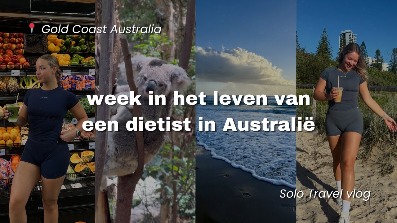 Spendeer een week in de Gold Coast met mij | Solo travel vlog | Gebalanceerd leven in Australië