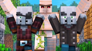 Villager vs Pillager Life 2 - Minecraft Animation