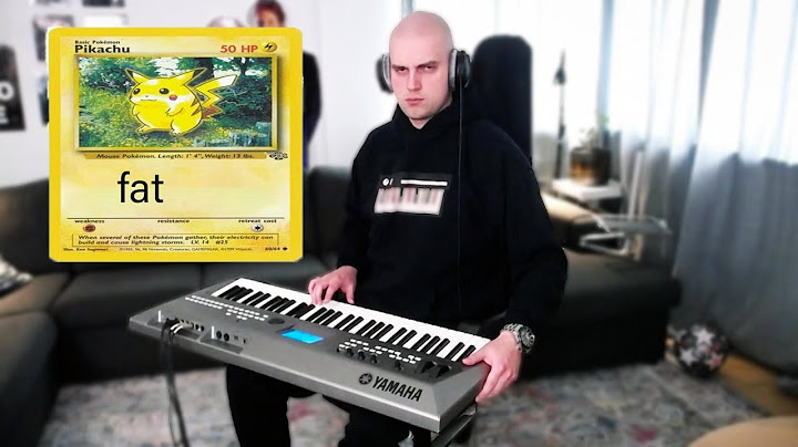 i played the pokémon theme song, but put way too much effort into the video