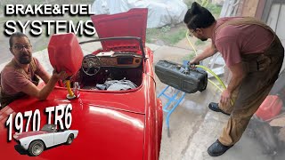 1970 TR6 - Part 43 - Finishing The Brakes and Fuel Systems