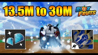 Day 13 Getting 30M Bounty With Diamond Fruit 13.5M To 30M - Blox Fruits