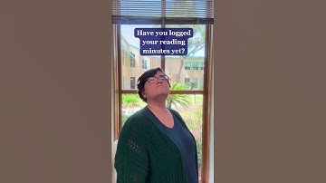 Remember to log your reading minutes!