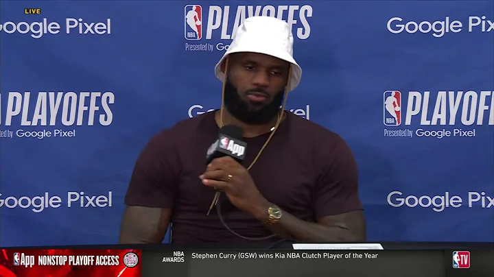 LeBron James talks Game 4 win, FULL Postgame Interview - DayDayNews