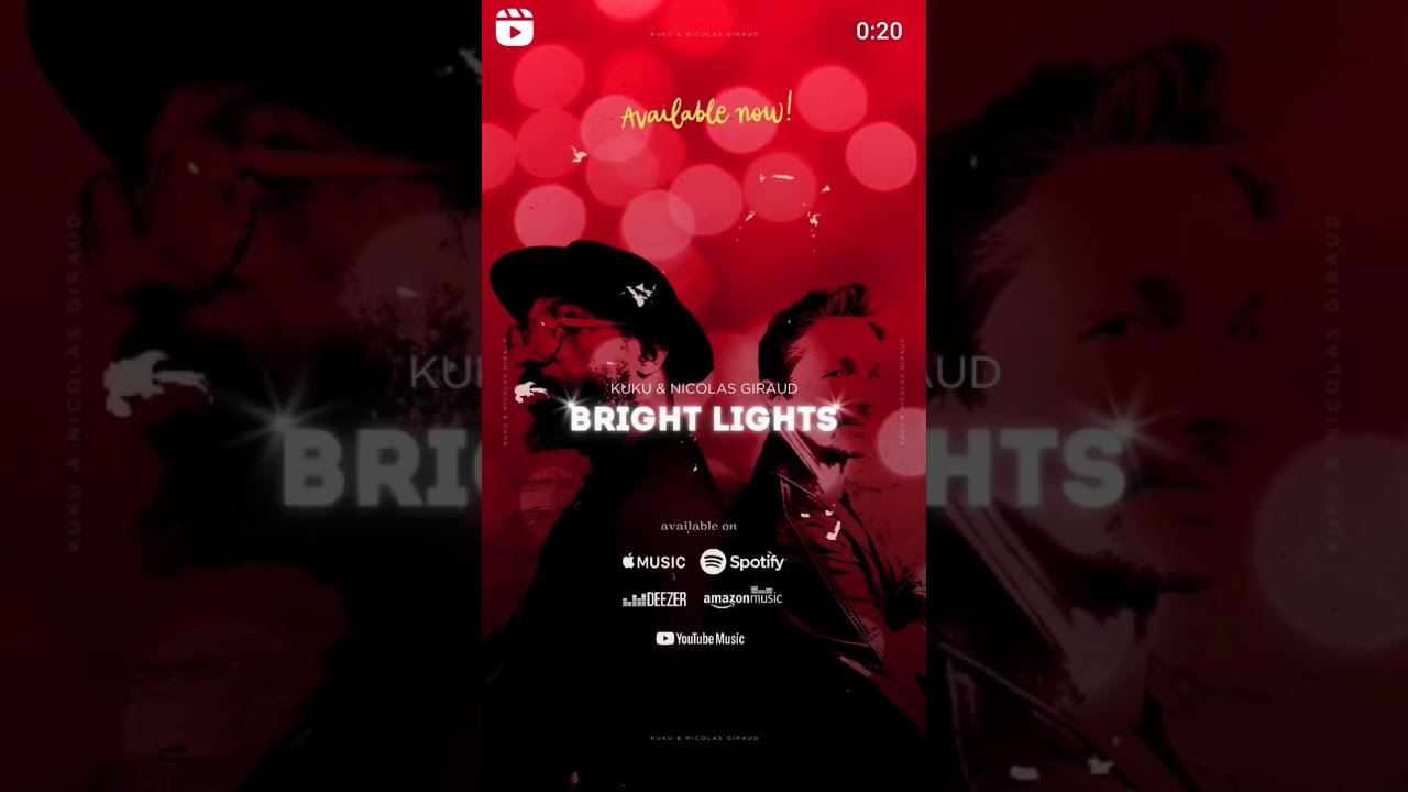 Watch KUKU, Nicolas Giraud - BRIGHT LIGHTS on YouTube Watch KUKU, Nicolas Giraud - BRIGHT LIGHTS on YouTube