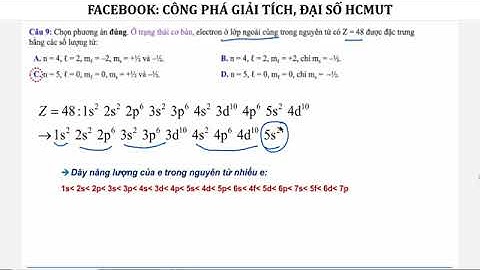HÓA ĐẠI CƯƠNG   Chương 1   03   GIẢI BÀI TẬP CẤU TẠO NGUYÊN TỬ p1