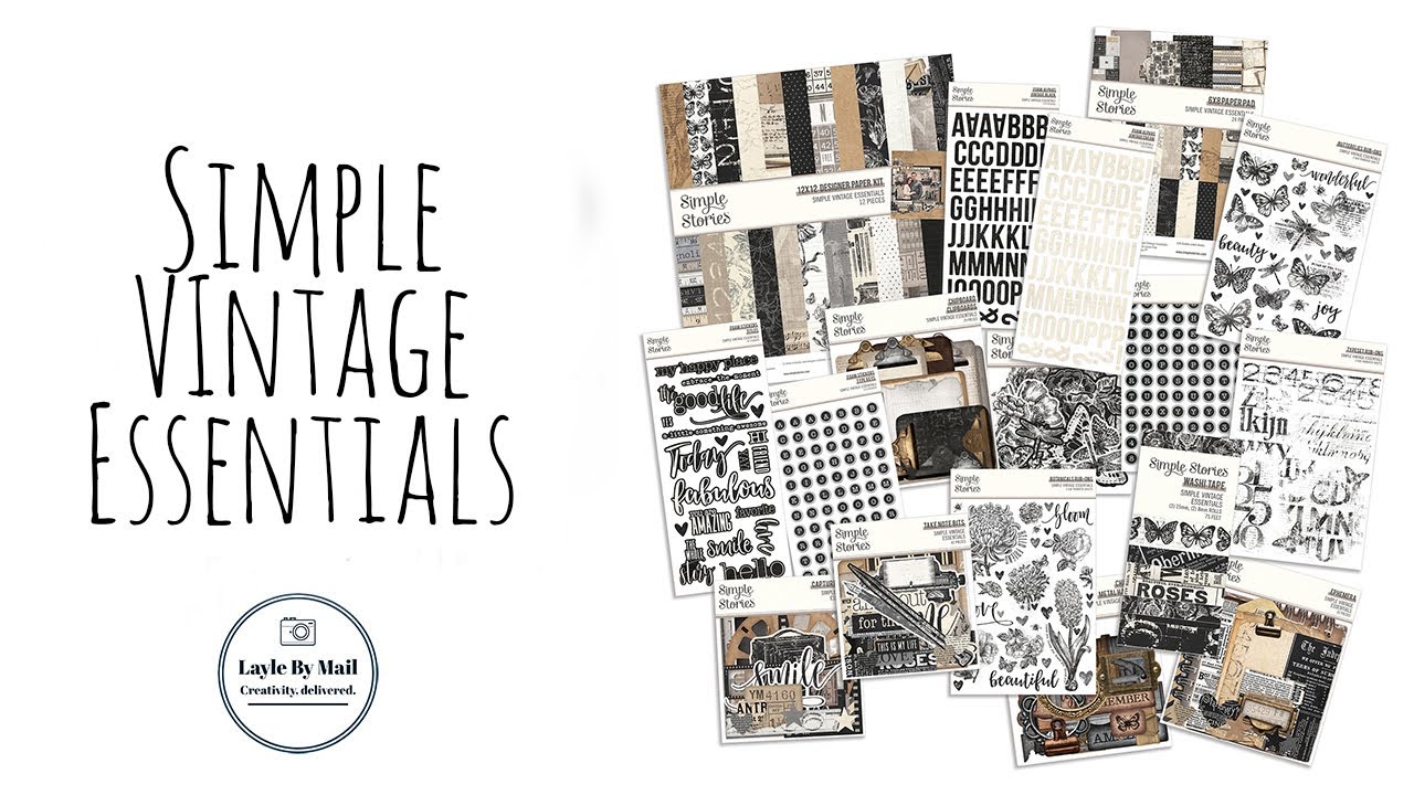 Simple Stories Simple Vintage Essentials Collection Pack, Ephemera