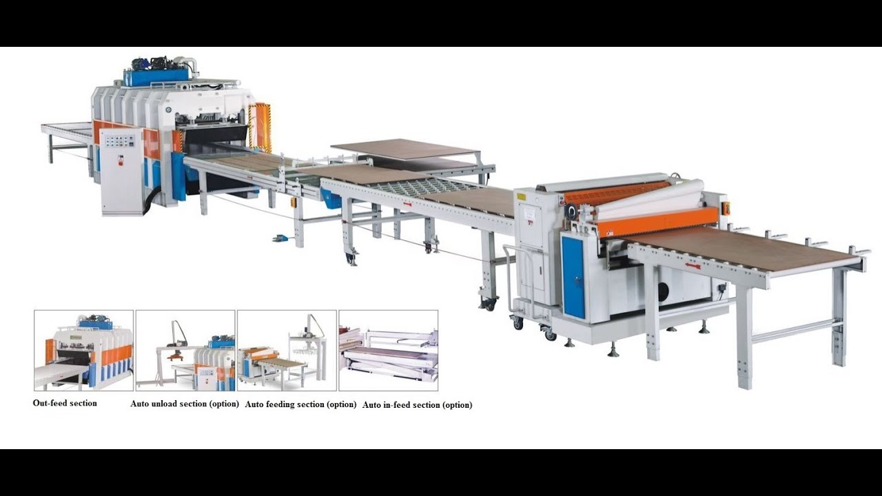 Laminating Hot Press Production Line Solution YouTube