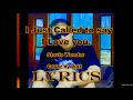 Lyricsi just called to say i love youcover by luiz stevie wonder
