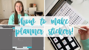 How To Make Planner Stickers • How To Use A Silhouette Portrait • Complete Guide + Tips and Tricks