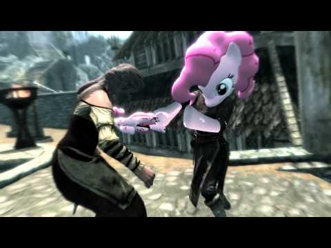 Pinkie Pie in Skyrim - Smile