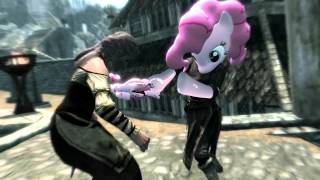 Pinkie Pie in Skyrim - Smile