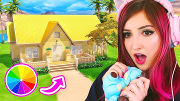 Can I Build a House Using Only ONE Color in Sims 4?