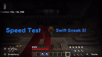 Swift Sneak Enchantment Test