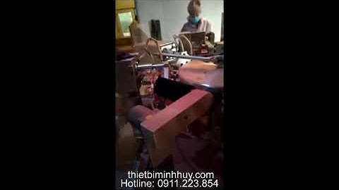 Máy đóng gói bột túi rời kèm in date tự động