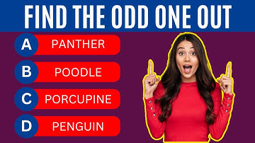 CAN YOU FIND THE ODD WORDS? 99% CANNOT GIVE ANSWER! #englishchallenge  #brainteasers  #quiztime