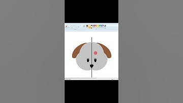 draw best emoji using mspaint || Brother Princess Computer Center #shorts