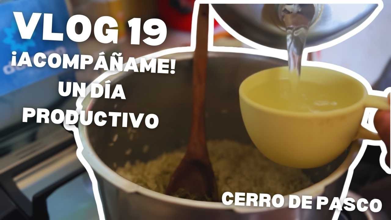 🐼 Mini Vlog 19: ¡Acompáñame! Un día productivo (y cortito) en mi ciudad #cerrodepasco #vlogdiario