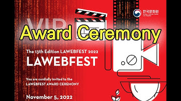 LAWEBFEST 2022 - Award Ceremony