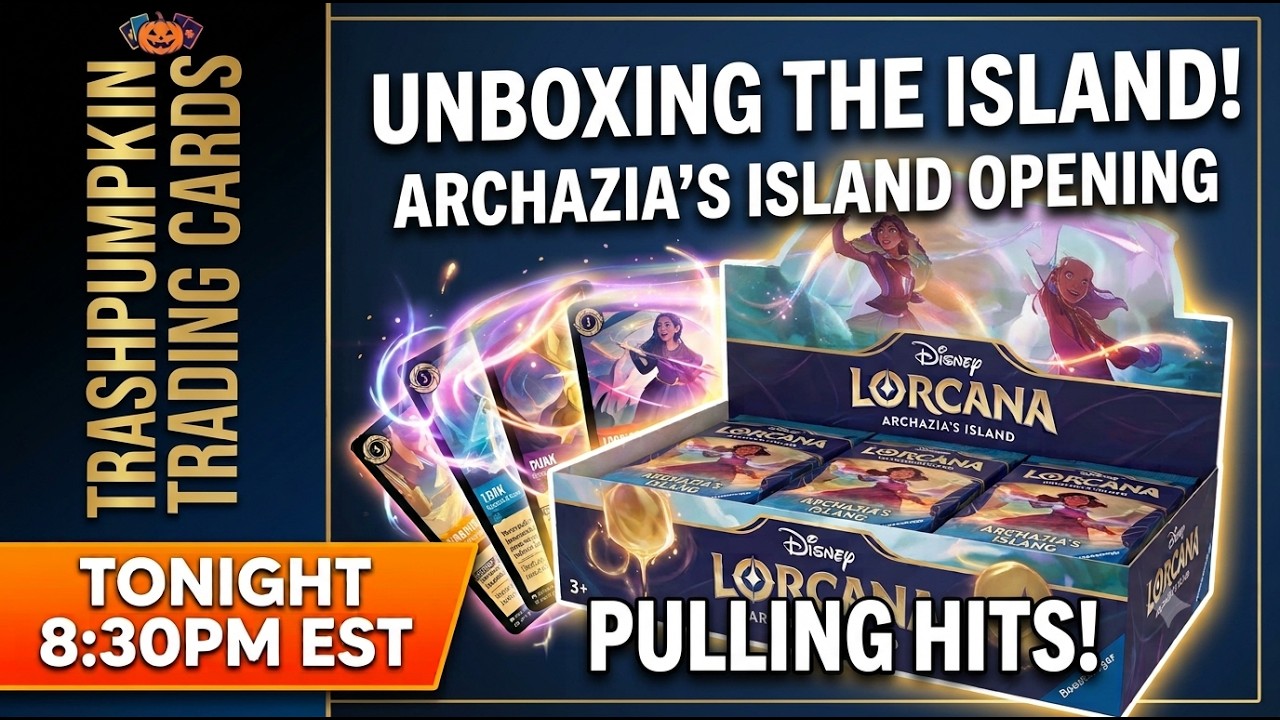 archazia's island booster box case Disney Lorcana all while uncovering an ancient secret hidden within this enchanting island Disney Lorcana: Archazia's Island Booster