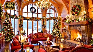 🔥 Cozy Fireplace 4K (15 HOURS). Fireplace with Crackling Fire Sounds. Crackling Fireplace 4K