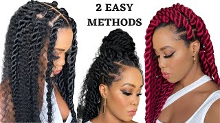 🔥How To: Boho Goddess Passion Twists JUMBO TWIST/ Beginner Friendly / RUBBER BAND  METHOD / Tupo1 by Tupo1 6,732 views 2 weeks ago 23 minutes